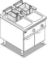 Фритюрница газовая Tecnoinox FRV83FG9 111203 313052