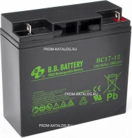 Аккумуляторная батарея B.B.Battery BC17-12