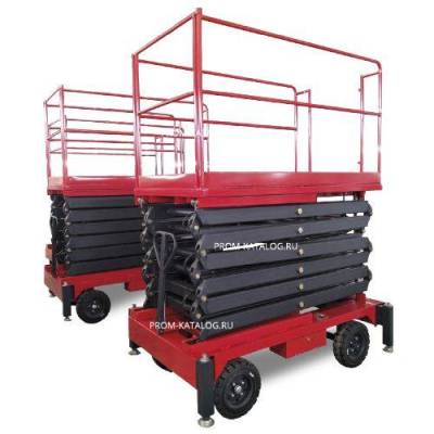 Ножничный подъемник QX-100-110 OXLIFT 11000 мм 1000 кг 